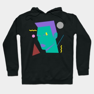 GRACE JONES 80S STYLE GEOMETRIC Hoodie